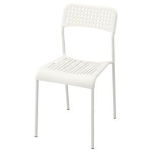 IKEA ADDE chair White, Ikea Outlet | 5916YLCFX