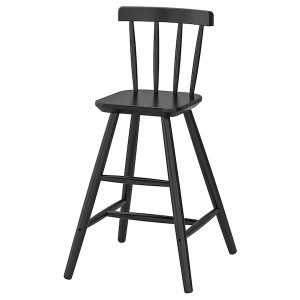 IKEA AGAM junior chair Black, Ikea Outlet | 0946ZINTC