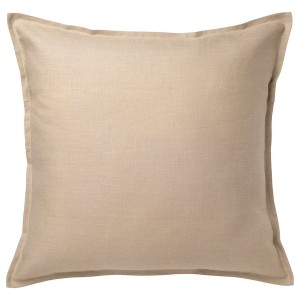 IKEA AINA cushion cover, 26x26 in Beige, Ikea Outlet | 5826EAWTB