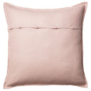 IKEA AINA cushion cover, 26x26 in Light Pink, Ikea Outlet | 1972QXHKC
