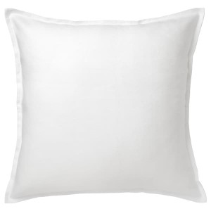 IKEA AINA cushion cover, 26x26 in White, Ikea Outlet | 5798WVQNR