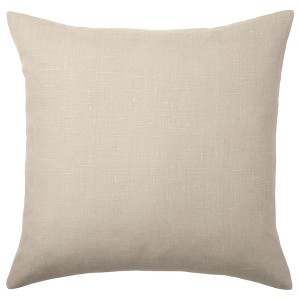 IKEA AINA cushion cover, beige, 20x20 in, Ikea Outlet | 4706XFLAK