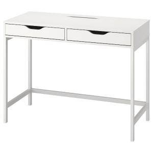 IKEA ALEX desk, 39 3/8x18 7/8 in White, Ikea Outlet | 7038XITDG