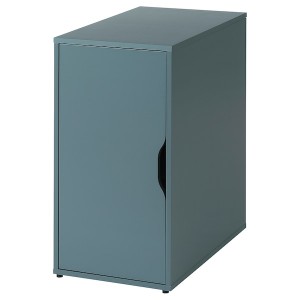 IKEA ALEX storage unit, 14 1/8x27 1/2 in Gray / Turquoise, Ikea Outlet | 9436FUZAI