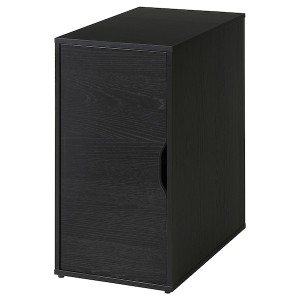 IKEA ALEX storage unit, black/brown, 14 1/8x27 1/2 in Black / Brown, Ikea Outlet | 6217JHPCT