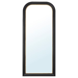 IKEA ALMARÖD mirror, black, 29 1/2x66 7/8 in, Ikea Outlet | 0643KFWYG