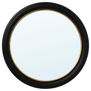 IKEA ALMARÖD mirror, black, 31 1/2 in, Ikea Outlet | 9425DNYQS