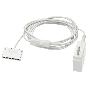 IKEA ANSLUTA LED driver with cord, white, 19 W, Ikea Outlet | 7632WIUEX