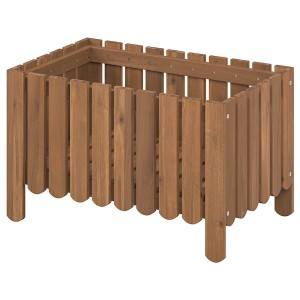 IKEA ASKHOLMEN flower box Dark Brown, Ikea Outlet | 0542WXHRA