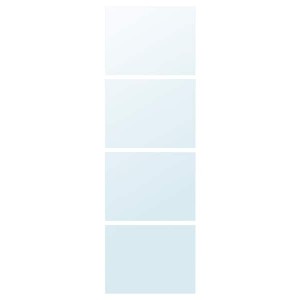 IKEA AULI 4 panels for sliding door frame, mirror glass, 29 1/2x92 7/8 in, Ikea Outlet | 7032SYGXV