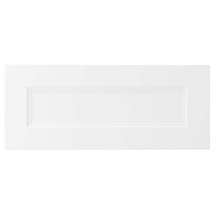 IKEA AXSTAD Drawer front, 24x10 in Matt White, Ikea Outlet | 9421KZCLT