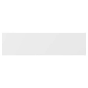 IKEA AXSTAD drawer front, 18x5 in Matt White, Ikea Outlet | 1048XTJHA