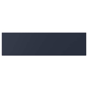 IKEA AXSTAD drawer front, 18x5 in Matte Blue, Ikea Outlet | 3829TYSIW