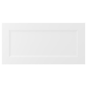 IKEA AXSTAD drawer front, 30x15 in Matt White, Ikea Outlet | 9852OXHLU