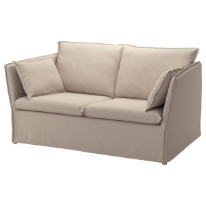 IKEA BACKSÄLEN cover for loveseat Katorp Natural, Ikea Outlet | 6893TZCDR