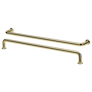 IKEA BAGGANÄS handle, 133/16 in, 2 pack Brass Color, Ikea Outlet | 9340PODJK