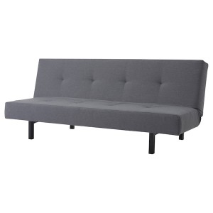 IKEA BALKARP Sleeper sofa, Vissle gray, Ikea Outlet | 0457SVONK