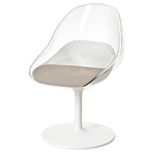 IKEA BALTSAR swivel chair White, Ikea Outlet | 2976XJFVY