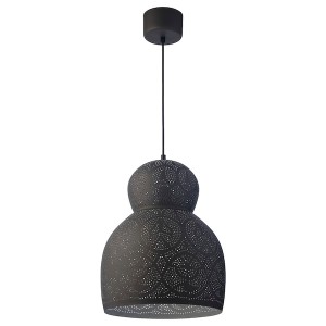 IKEA BARKASS pendant lamp, gray, Ikea Outlet | 2816RHAYG