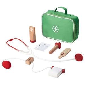 IKEA BARKBORRE 7-piece toy doctor’s set, Ikea Outlet | 8615KNSJV