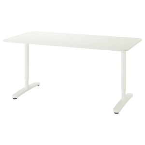 IKEA BEKANT desk, 63x31 1/2 in White, Ikea Outlet | 2873GDANI