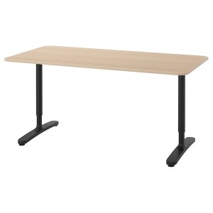 IKEA BEKANT desk, 63x31 1/2 in White, Ikea Outlet | 3541EGKZH