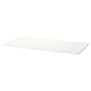 IKEA BEKANT tabletop, 63x31 1/2 in White, Ikea Outlet | 9428BJFIZ