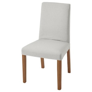 IKEA BERGMUND chair Oak Effect / Orrsta Light Gray, Ikea Outlet | 2857GKDVI