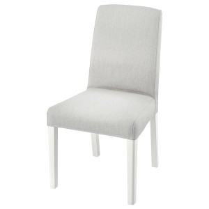 IKEA BERGMUND chair White / Orrsta Light Gray, Ikea Outlet | 5341DHFSV