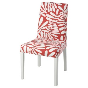 IKEA BERGMUND chair cover Red / White, Ikea Outlet | 7152PJWMR
