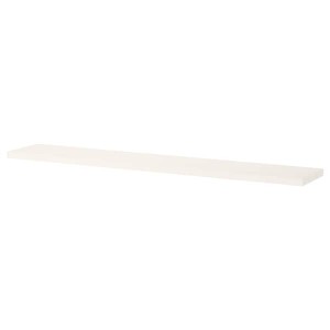 IKEA BERGSHULT Shelf, white, 47 1/4x7 7/8 in, Ikea Outlet | 3269LOVRJ