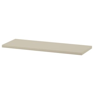 IKEA BERGSHULT shelf, 31 1/2x11 3/4 in Gray / Beige, Ikea Outlet | 4695AFLUM