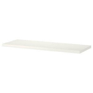 IKEA BERGSHULT shelf, 31 1/2x11 3/4 in White, Ikea Outlet | 7089GYADH