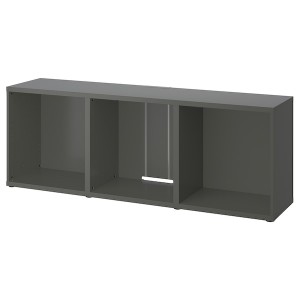 IKEA BESTÅ TV unit, 70 7/8x15 3/4x25 1/4 in Dark Gray, Ikea Outlet | 7180BVTLP