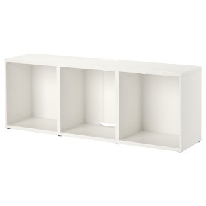 IKEA BESTÅ TV unit, 70 7/8x15 3/4x25 1/4 in White, Ikea Outlet | 4581NQLSX