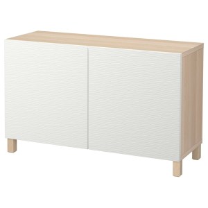 IKEA BESTÅ storage combination with doors White, Ikea Outlet | 7365BJEKO