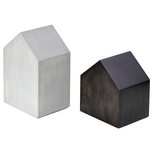IKEA BETYGA decoration house, set of 2, assorted colors, Ikea Outlet | 2304GFLPE