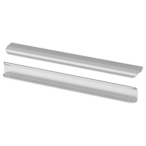 IKEA BILLSBRO handle, 15 in, 2 pack Stainless Steel Color, Ikea Outlet | 2968MLEIQ
