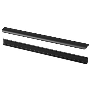 IKEA BILLSBRO handle, 21 in, 2 pack Anthracite, Ikea Outlet | 2153WQVGA