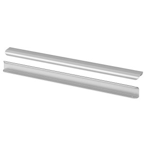 IKEA BILLSBRO handle, 21 in, 2 pack Stainless Steel Color, Ikea Outlet | 0736JEXBW