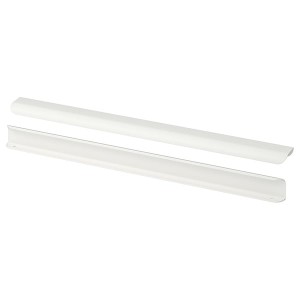 IKEA BILLSBRO handle, 21 in, 2 pack White, Ikea Outlet | 9023CPKNA