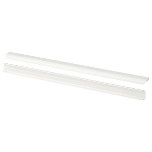IKEA BILLSBRO handle, 27 in, 2 pack White, Ikea Outlet | 5803CSKMX