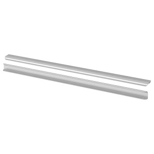 IKEA BILLSBRO handle, 33 in, 2 pack Stainless Steel Color, Ikea Outlet | 7902PSCNG