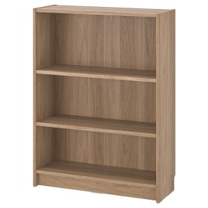 IKEA BILLY Bookcase, 31 1/2x11x41 3/4 in Oak Effect, Ikea Outlet | 6075TOLCV