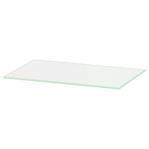 IKEA BILLY Extra shelf, 14x10 in Glass, Ikea Outlet | 5341HPRAF