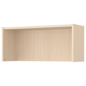 IKEA BILLY Height extension unit, 32x11x14 in Birch Effect, Ikea Outlet | 0615CKLDM