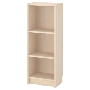 IKEA BILLY bookcase, 15 3/4x11x41 3/4 in Birch Effect, Ikea Outlet | 1608HCKRZ