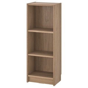 IKEA BILLY bookcase, 15 3/4x11x41 3/4 in Oak Effect, Ikea Outlet | 0189KWNJF