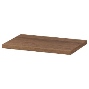 IKEA BILLY shelf, 14x10 in Brown Walnut Effect, Ikea Outlet | 8271UFXGM
