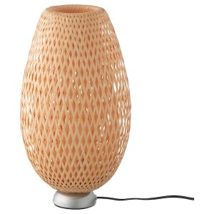 IKEA BÖJA table lamp, bamboo/handmade, Ikea Outlet | 6024NOGDY